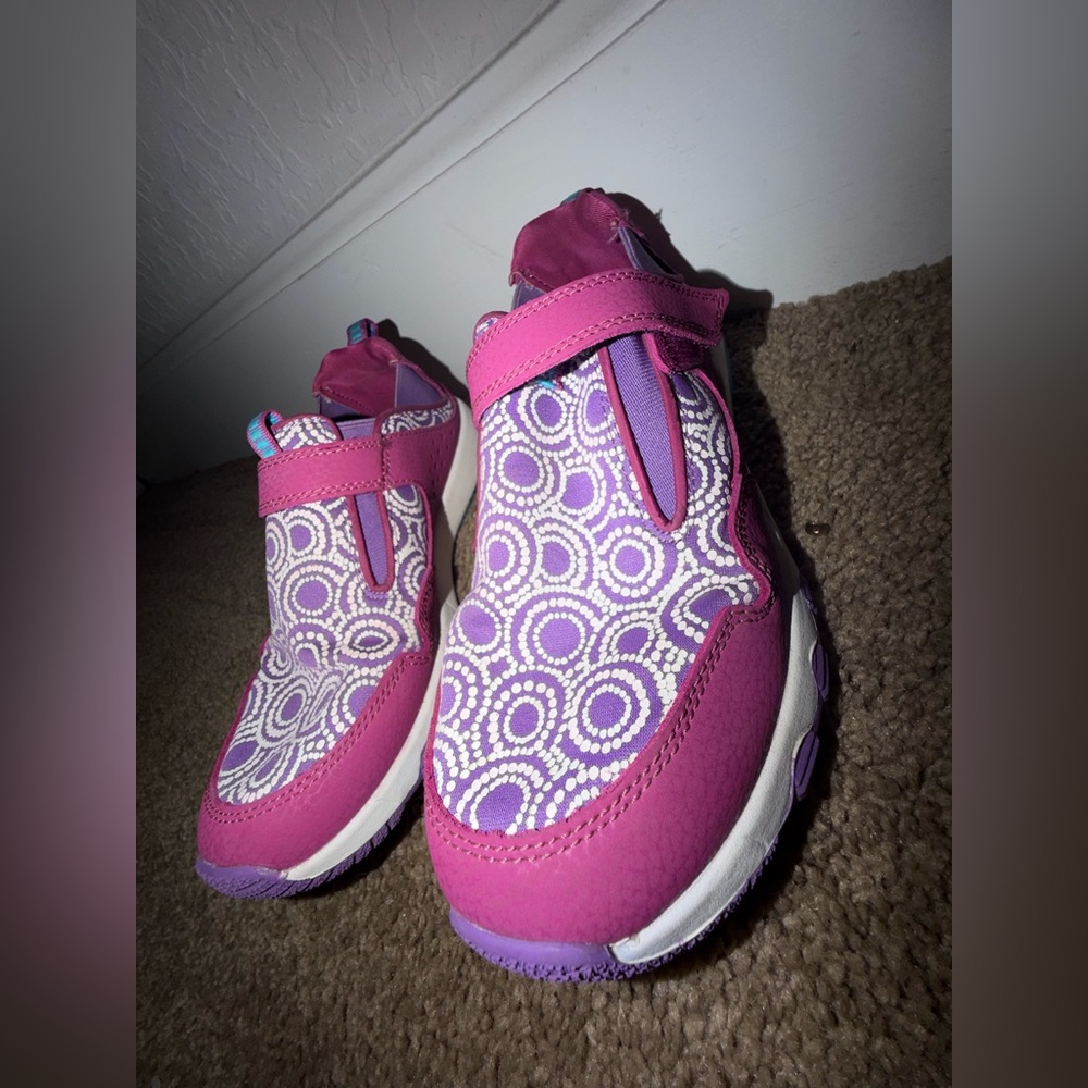 Merrell Kids Pink Slip-On Sneakers | Hook & Loop | Size